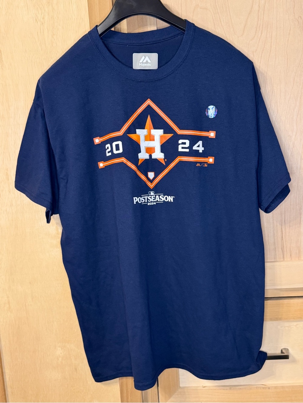 Houston Astros 2024 Postseason Tee with Orange Logo